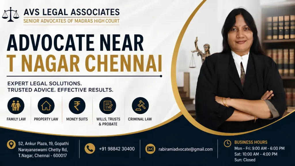 Advocate Near T Nagar Chennai