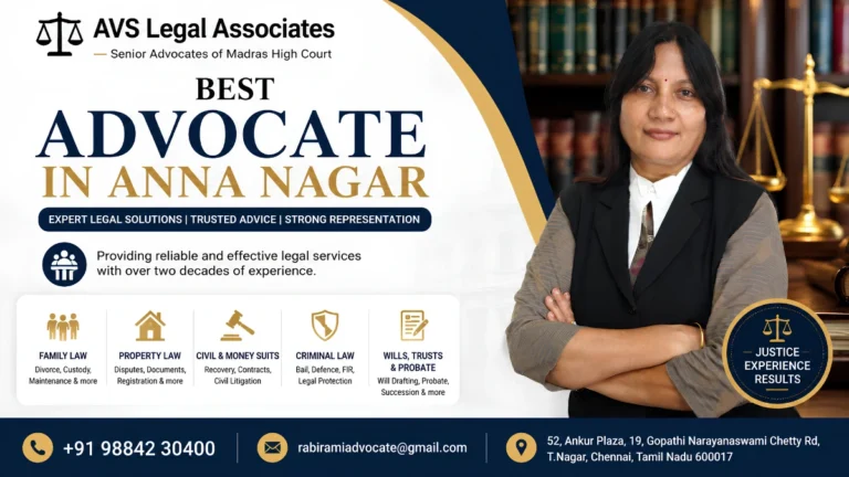 Best Advocate in Anna Nagar