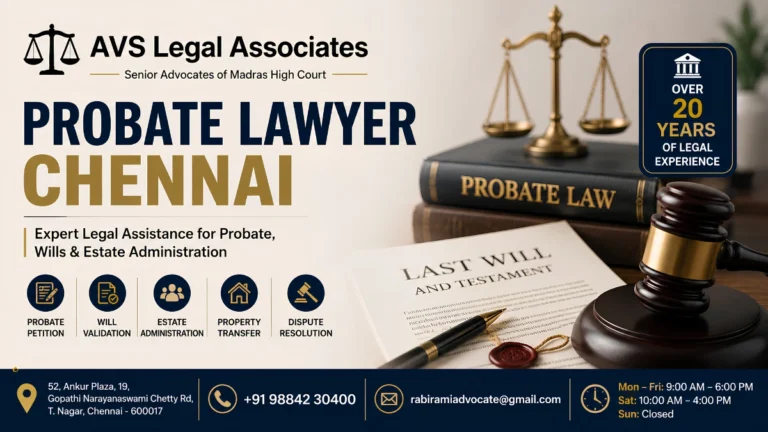 Best Probate Lawyer Chennai