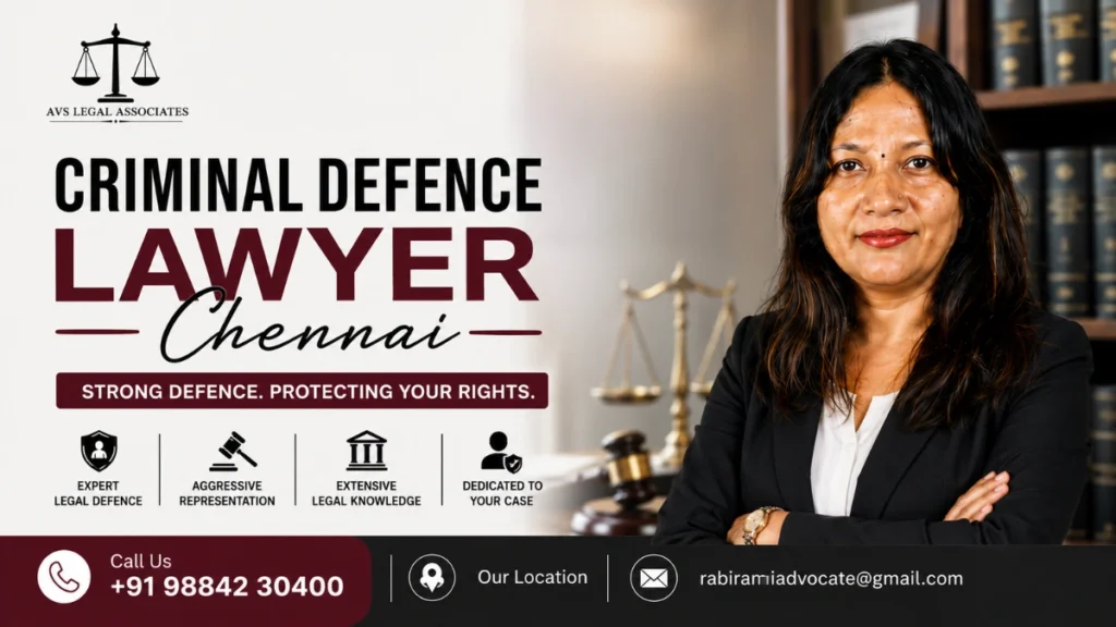 Criminal Defence Lawyer Chennai