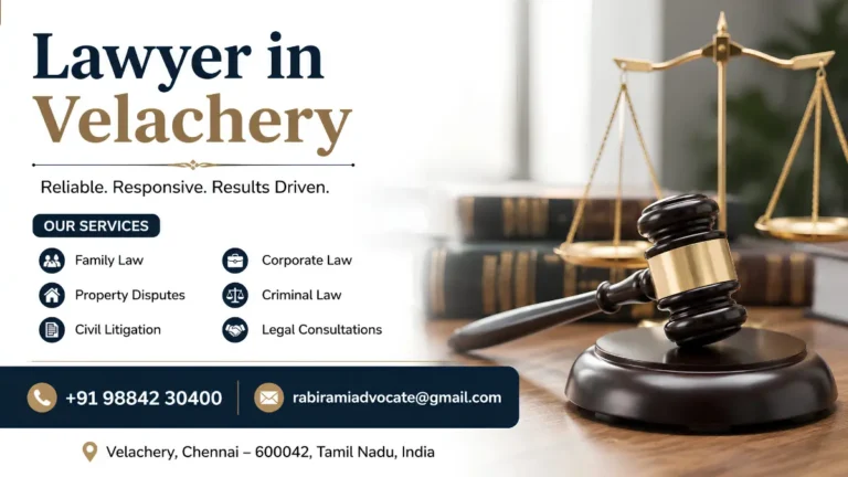 Best Lawyer in Velachery