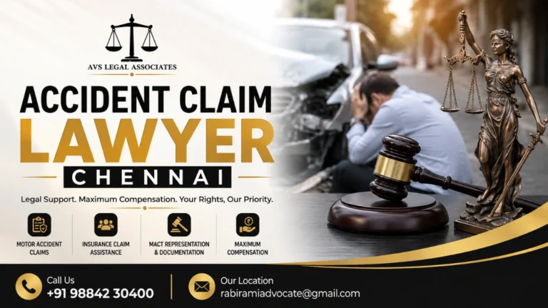 Accident Claim Lawyer Chennai