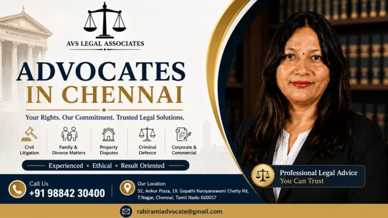 Advocates in Chennai