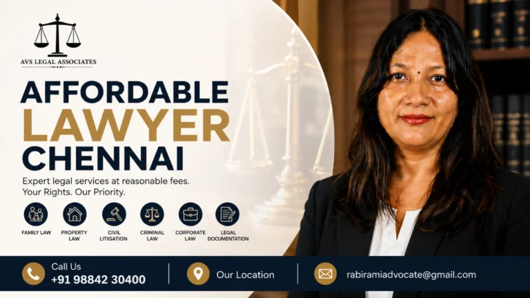 Affordable Lawyer Chennai